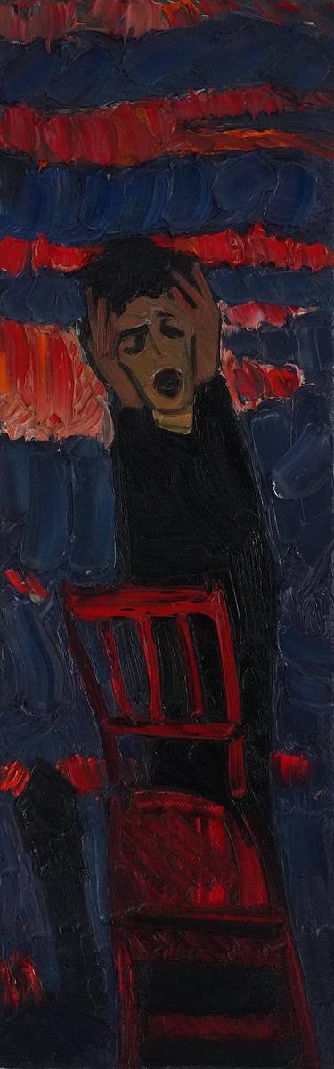 Scream with red chair thumb