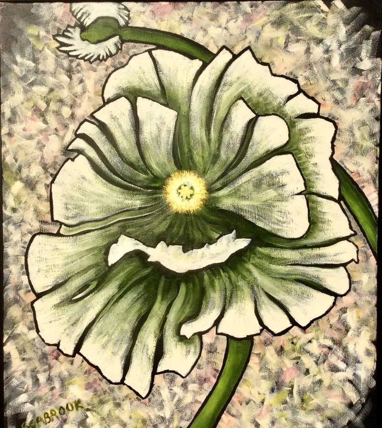 Ranunculus Painting By Robert Seabrook Saatchi Art