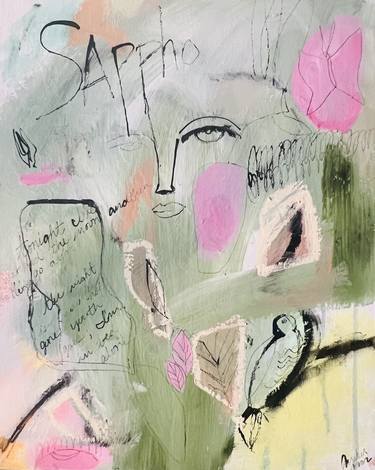 Print of Abstract Expressionism Language Paintings by Amber Penney