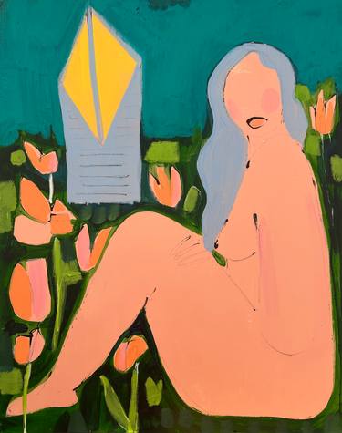 Original Figurative Women Paintings by Amber Penney