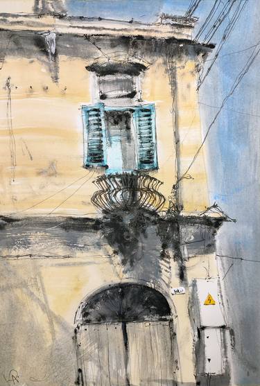Print of Architecture Mixed Media by Yurii Andreichyn