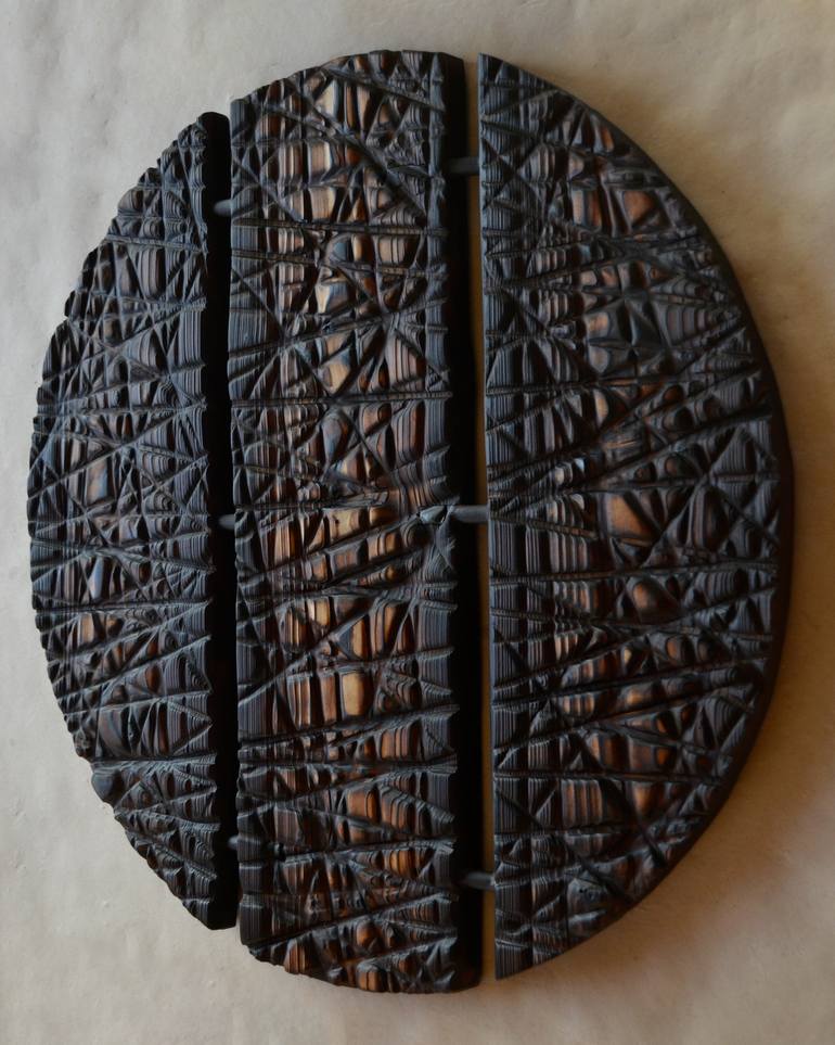Original Geometric Abstract Sculpture by Yurii Andreichyn