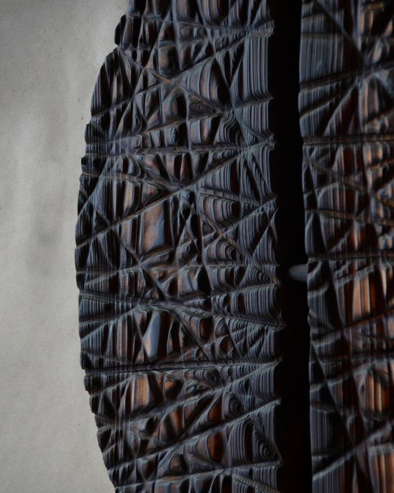 Original Geometric Abstract Sculpture by Yurii Andreichyn