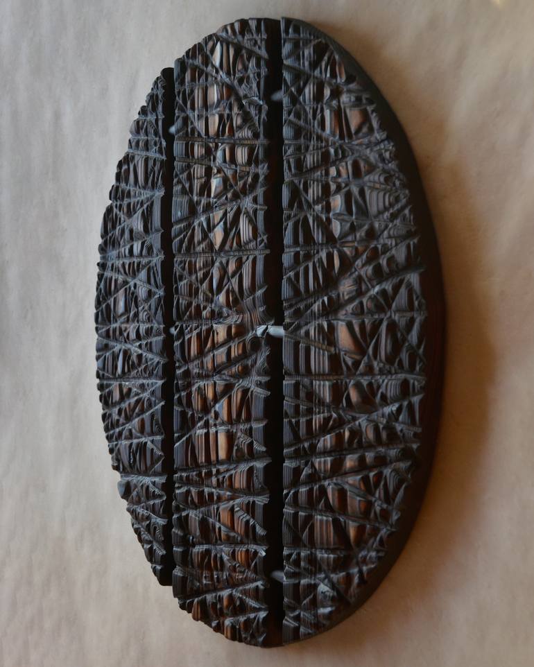 Original Geometric Abstract Sculpture by Yurii Andreichyn