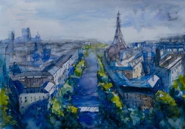 Print of Realism Cities Paintings by Yurii Andreichyn