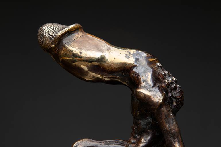 Original Figurative Erotic Sculpture by Payam Ghorbani