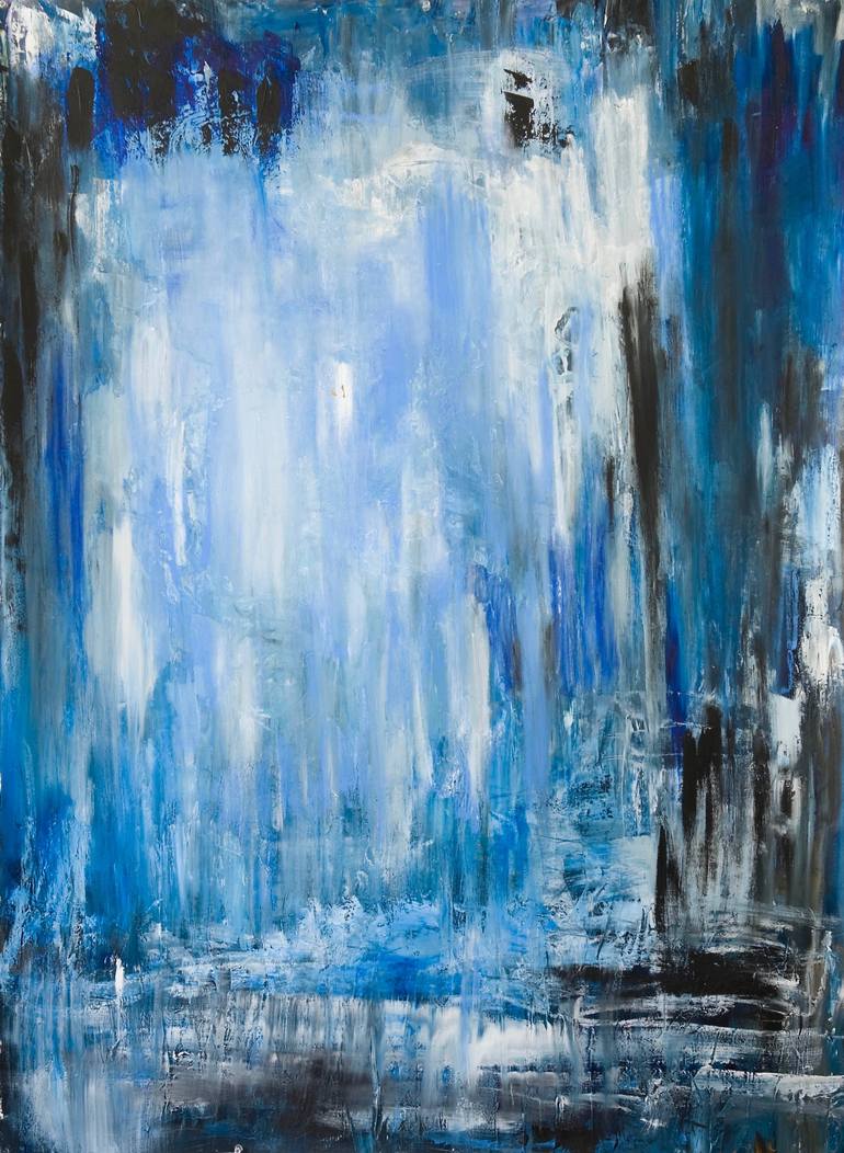 Original Abstract Expressionism Abstract Painting by Shaari Neretin