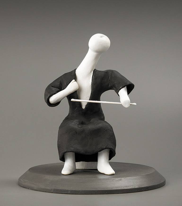 Original Minimalism Music Sculpture by Natalia Dobrzhanskaya
