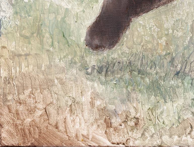 Original Impressionism Cats Painting by Tasha Butler