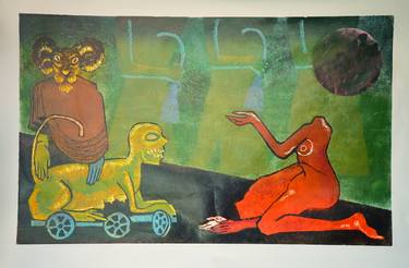 Print of Political Printmaking by Arpan Sadhukhan