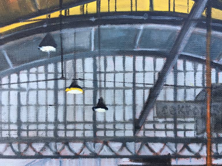 Original Figurative Architecture Painting by Alison Chambers