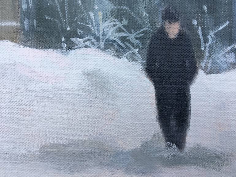 Original Figurative Landscape Painting by Alison Chambers