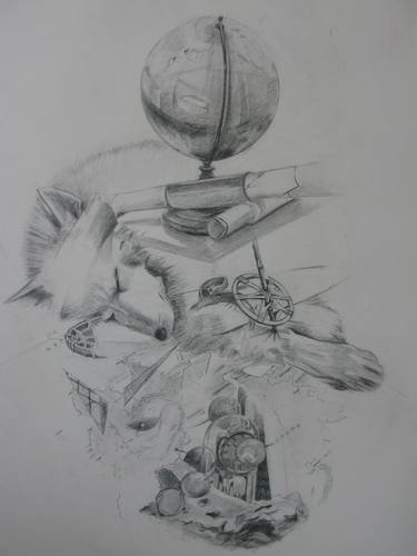 Original Figurative Fantasy Drawings by Alison Chambers
