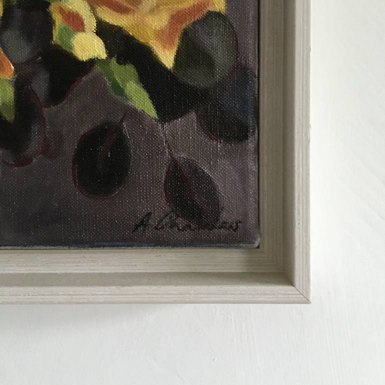 Original Floral Painting by Alison Chambers