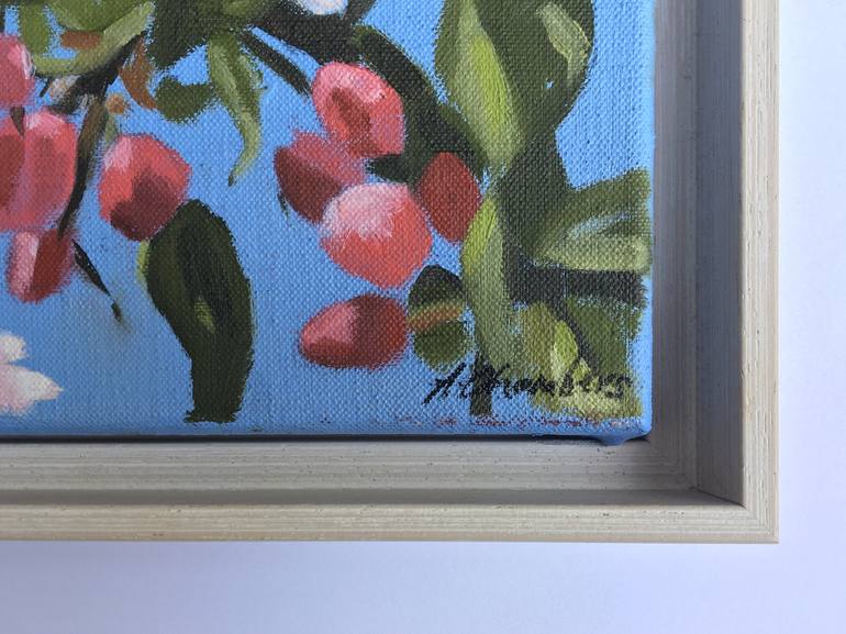 Original Floral Painting by Alison Chambers