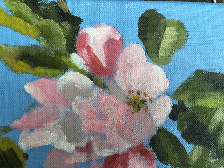 Original Figurative Floral Painting by Alison Chambers