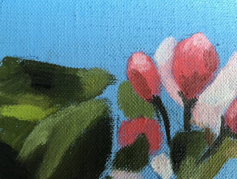 Original Figurative Floral Painting by Alison Chambers