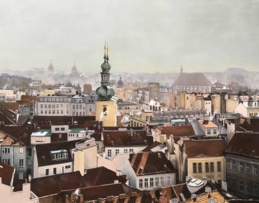 Original Fine Art Cities Paintings by Alison Chambers
