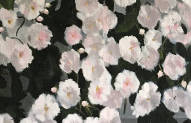 Original Fine Art Floral Painting by Alison Chambers
