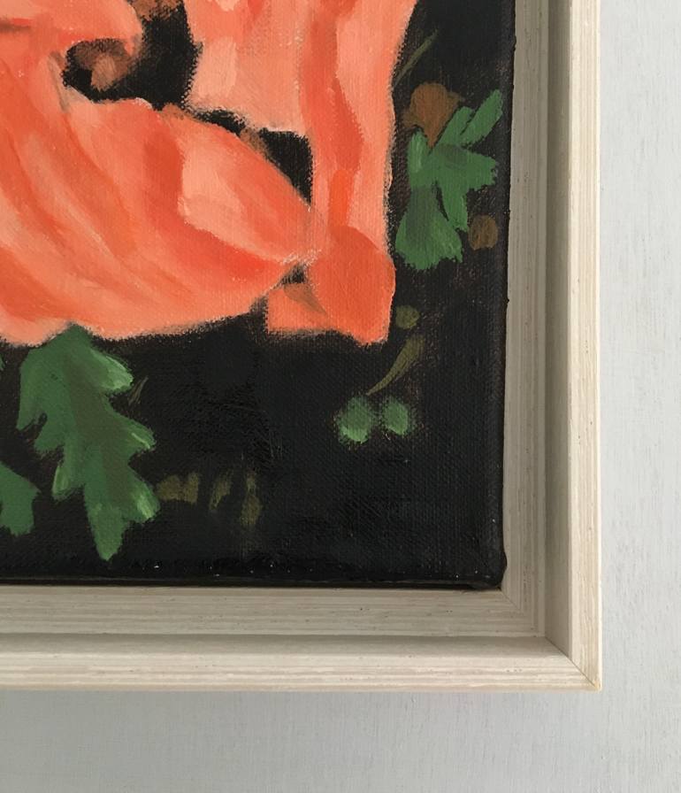 Original Expressionism Floral Painting by Alison Chambers