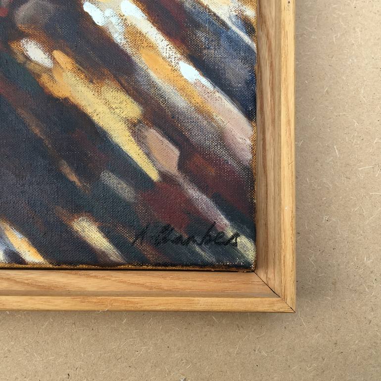 Original Documentary People Painting by Alison Chambers