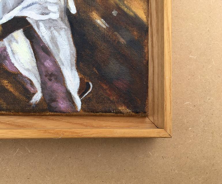 Original Documentary People Painting by Alison Chambers