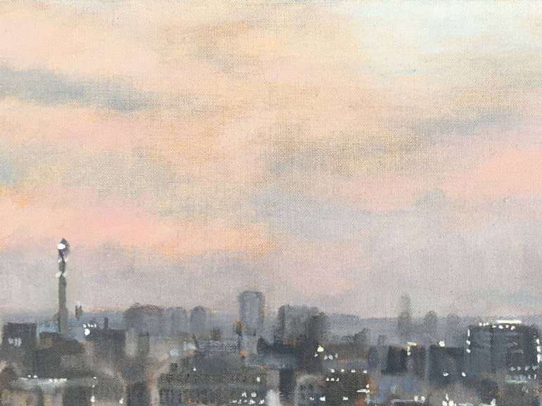 Original Cities Painting by Alison Chambers