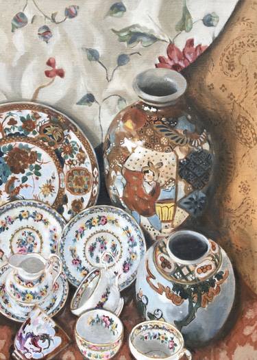 Original Still Life Paintings by Alison Chambers