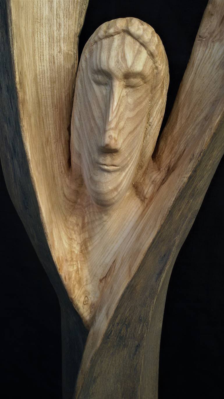 Original Figurative Abstract Sculpture by Virgilijus Vaiciunas