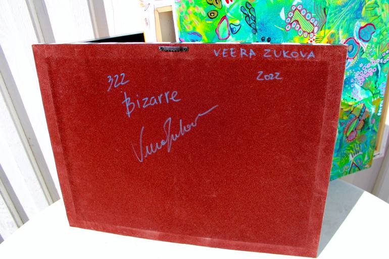 Original Abstract Expressionism Abstract Painting by Veera Zukova