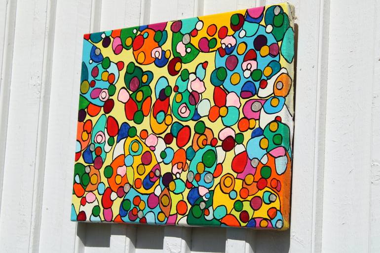 Original Abstract Expressionism Abstract Painting by Veera Zukova
