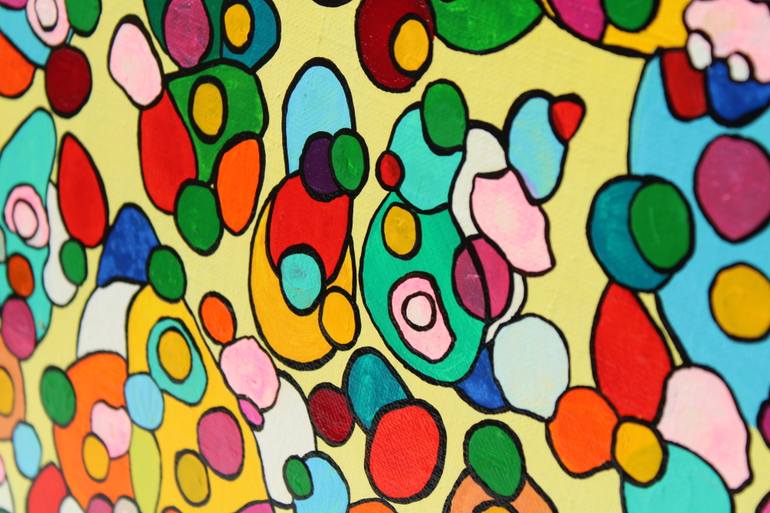 Original Abstract Expressionism Abstract Painting by Veera Zukova