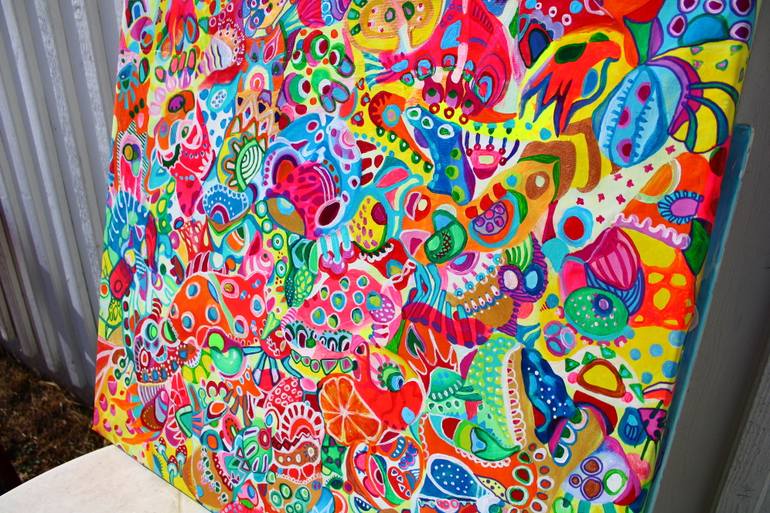 Original Modernism Abstract Painting by Veera Zukova