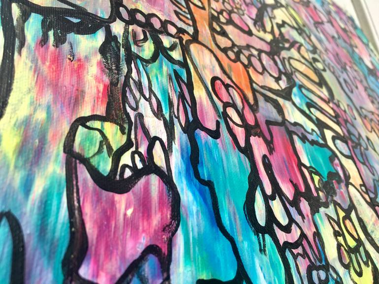 Original Modernism Abstract Painting by Veera Zukova