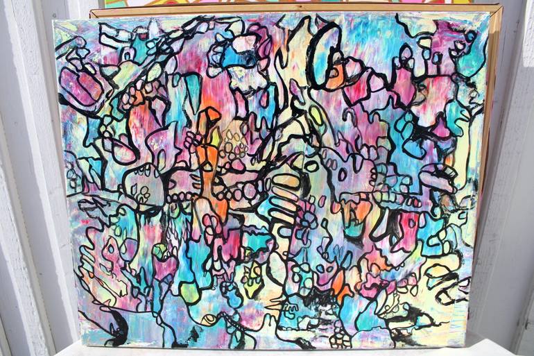 Original Modernism Abstract Painting by Veera Zukova