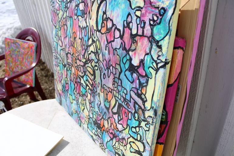Original Modernism Abstract Painting by Veera Zukova