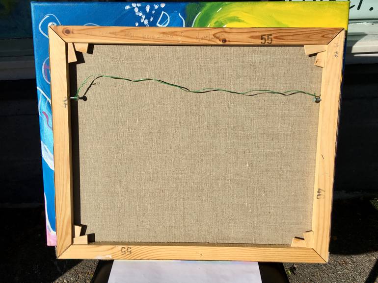 Original Abstract Expressionism Abstract Painting by Veera Zukova