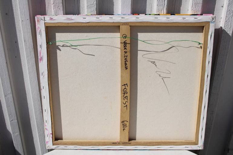 Original Abstract Expressionism Abstract Painting by Veera Zukova