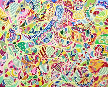 Original Modern Abstract Paintings by Veera Zukova