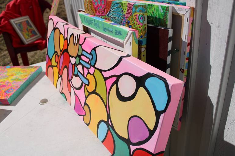 Original Minimalism Abstract Painting by Veera Zukova