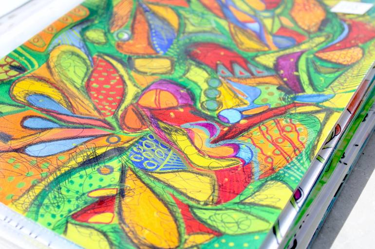 Original Modernism Abstract Painting by Veera Zukova