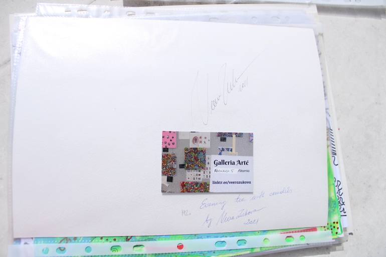 Original Modernism Abstract Painting by Veera Zukova