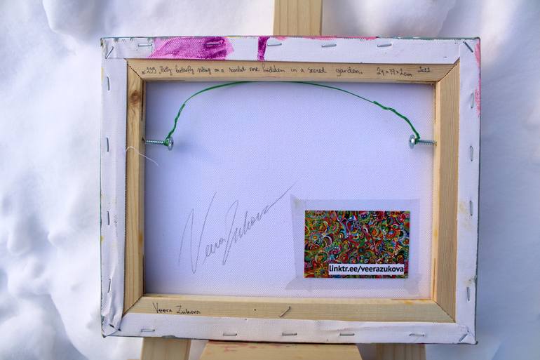 Original Folk Abstract Painting by Veera Zukova