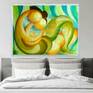 Honeymoon
Oil on canvas
I got this idea from the universe. When I keep calm my mind , getting lots of conceptual for painting,