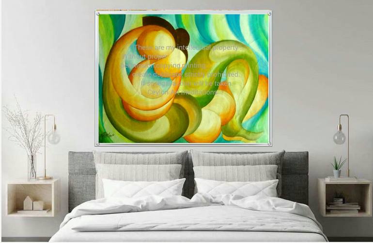 Original Abstract Painting by unique  concepts by Self-taught Artist