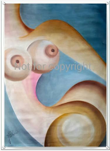 Original Nude Paintings by unique  concepts by Self-taught Artist