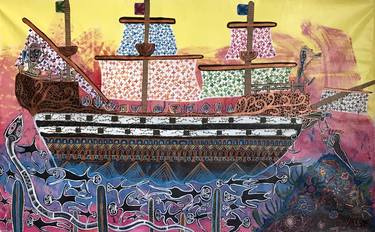 Original Boat Paintings by Thorinn Martin