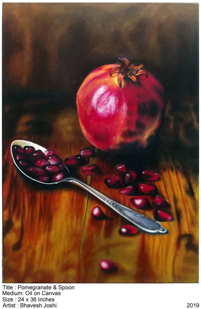 Original Realism Still Life Painting by Bhavesh Joshi
