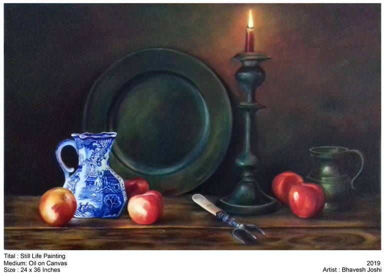 Original Still Life Painting by Bhavesh Joshi