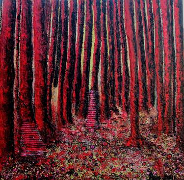 Original Expressionism Landscape Paintings by Ans Duin